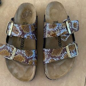 SNAKESKIN BIRKENSTOCK